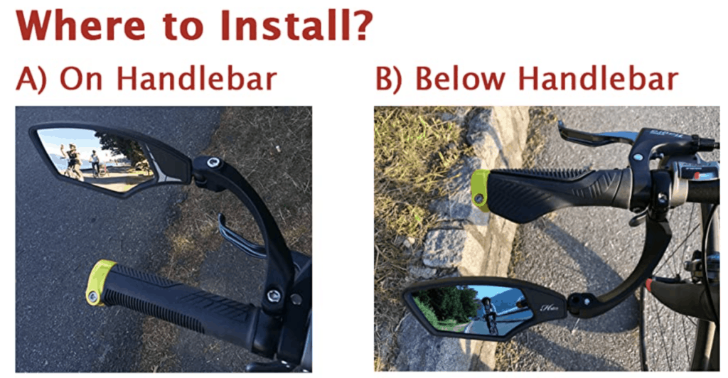 Rear View Mirror Options for Electric Bikes 