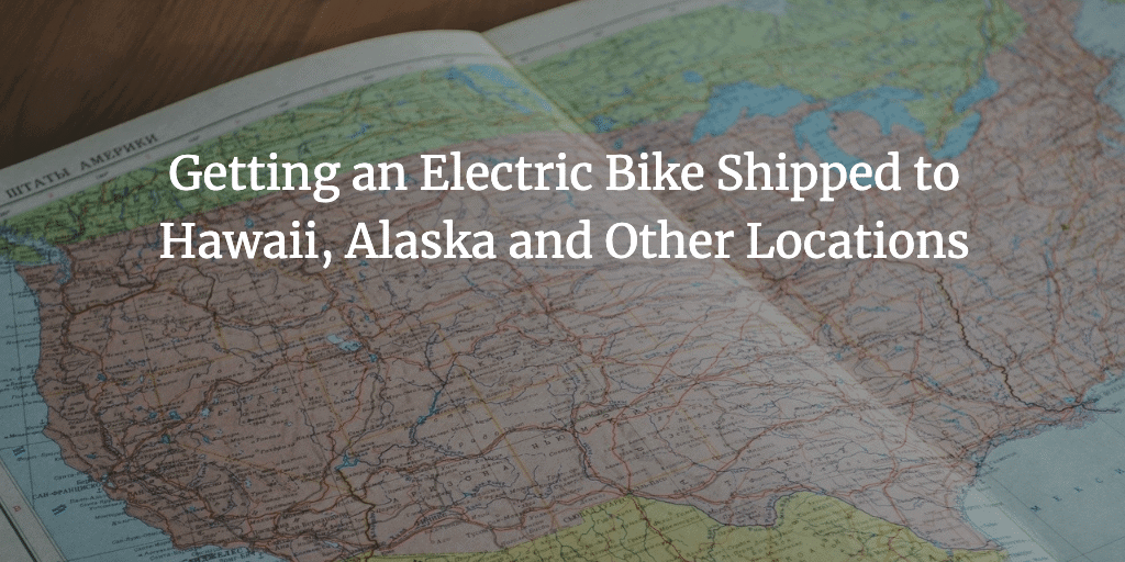 Shipping best sale an ebike