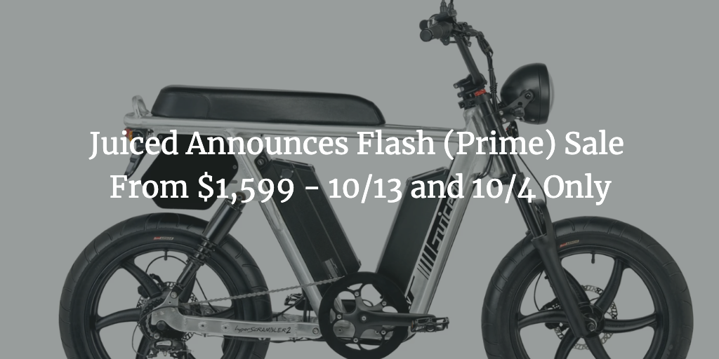 Juiced Prime Flash Sale