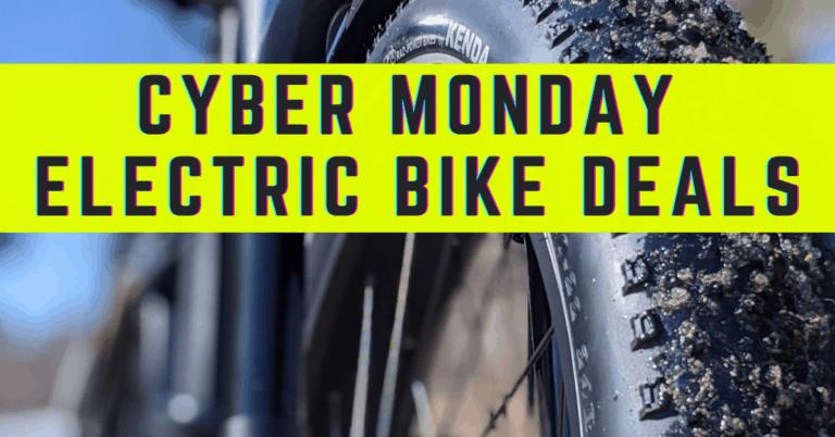 electric bike cyber monday