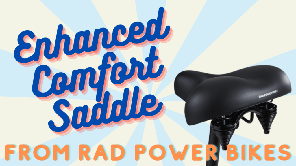 Rad Power Bikes Enhanced Comfort Saddle