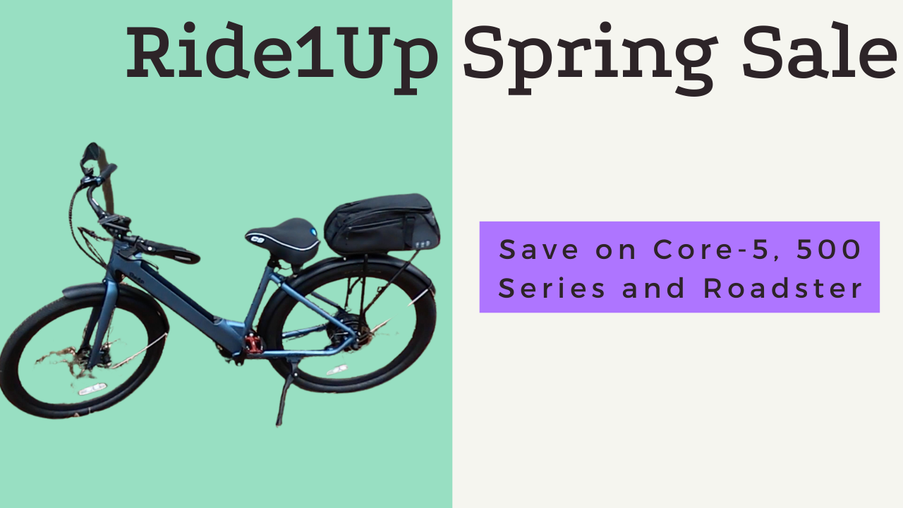 Ride1Up Spring Sale