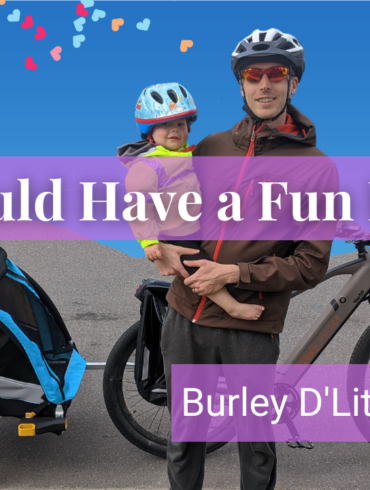 Child trailer for ebikes