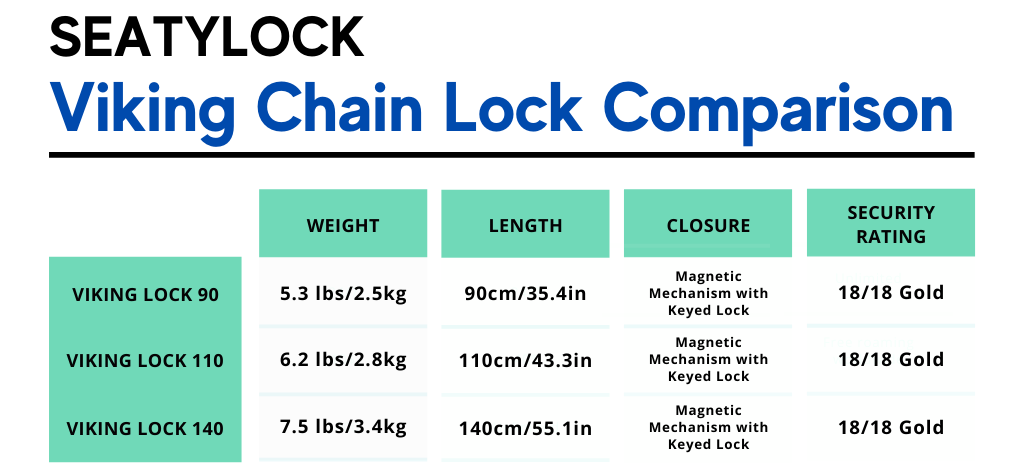 Seatylock chain 2024