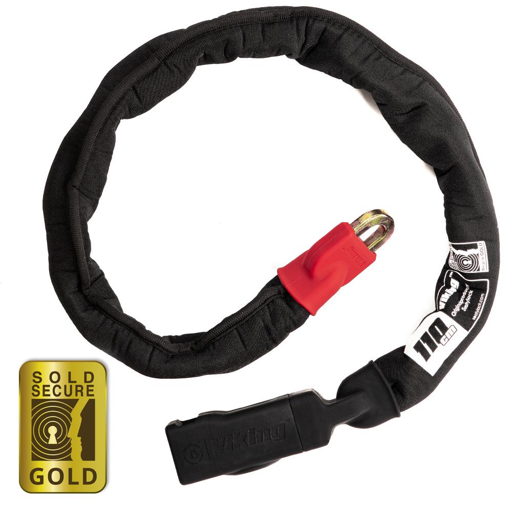 The Viking Chain Lock is GOLD Sold Secure Rated