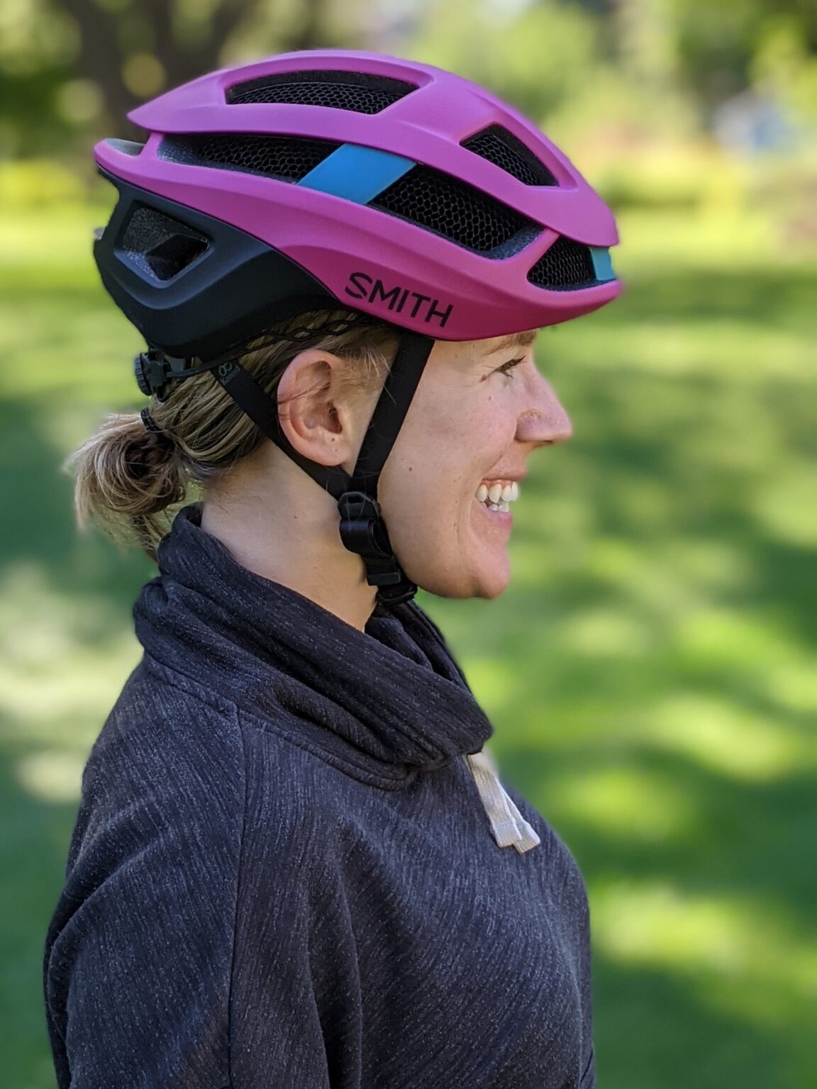 smith trace bike helmet