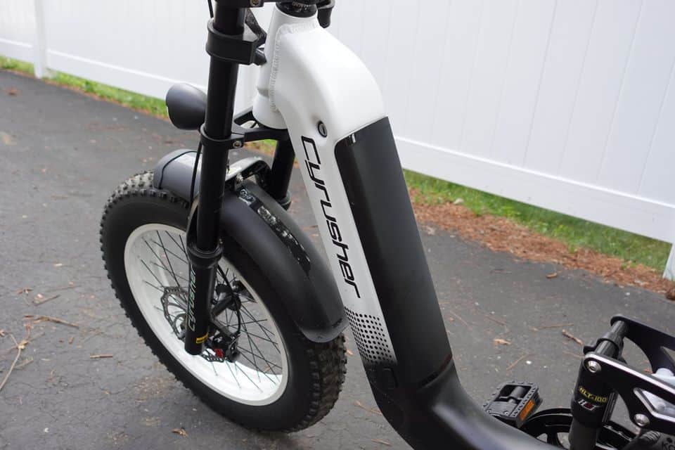 Cyrusher Kommoda Ebike. Step-through electric bike. 50 miles electric  bicycle.