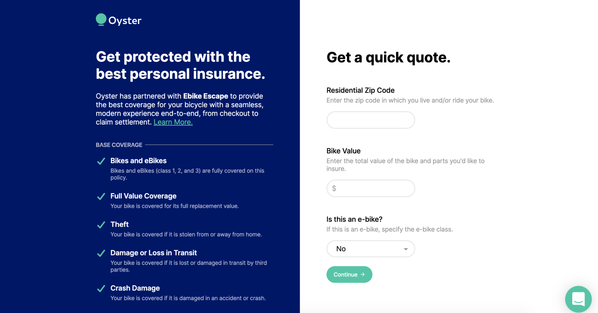 Oyster Review Full Ebike Insurance Coverage! Ebike Escape