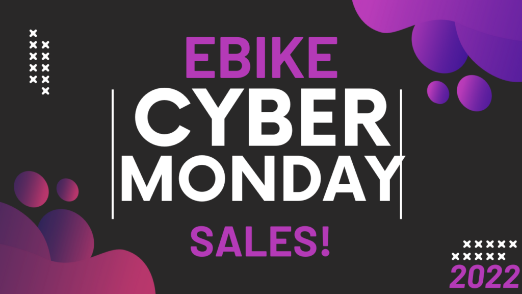 cyber monday e bike deals