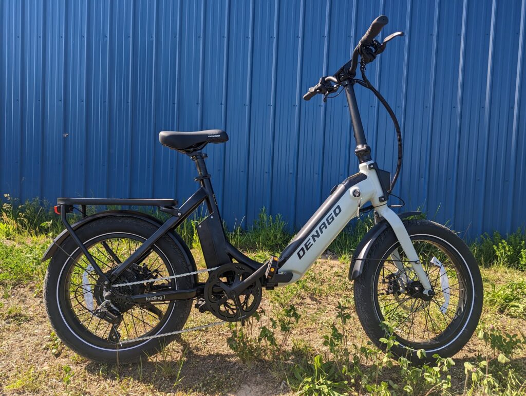 Folding electric best sale bike review