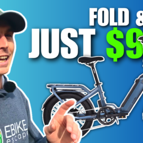Ebike Escape graphic for Ride1Up's Portola