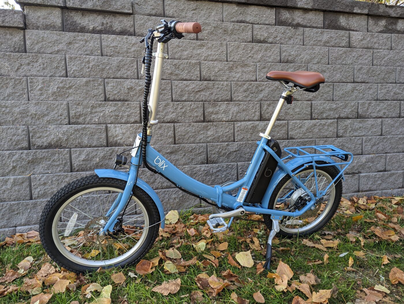 Blix Vika+ Flex A Classy, Lightweight, and Powerful Folding Ebike