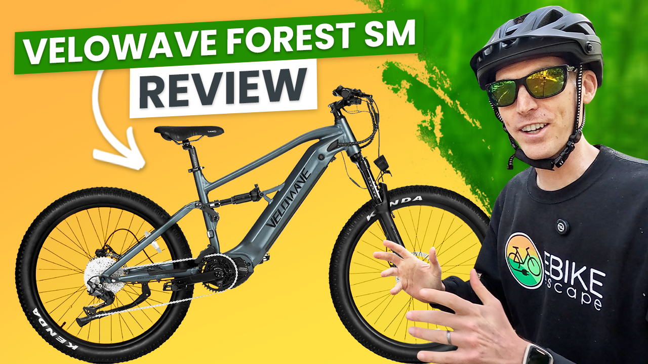 Velowave Forest SM Review: Affordable Full-Suspension eMTB - Ebike