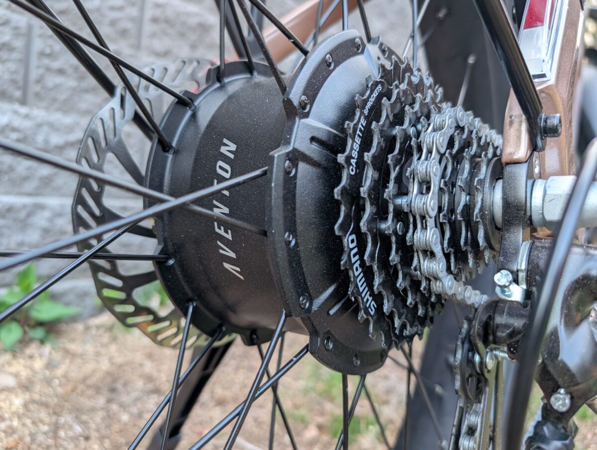 Aventon's 750W Motor on the Aventure 3