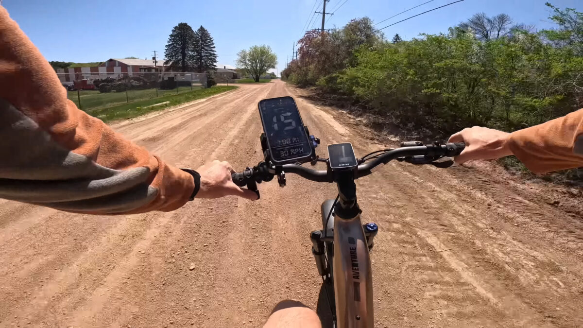 Dirt Road Riding on the Aventon Aventure 3