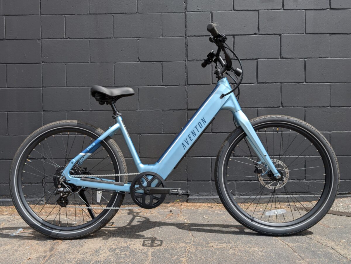 Aventon Pace 4 Blue Steel Profile