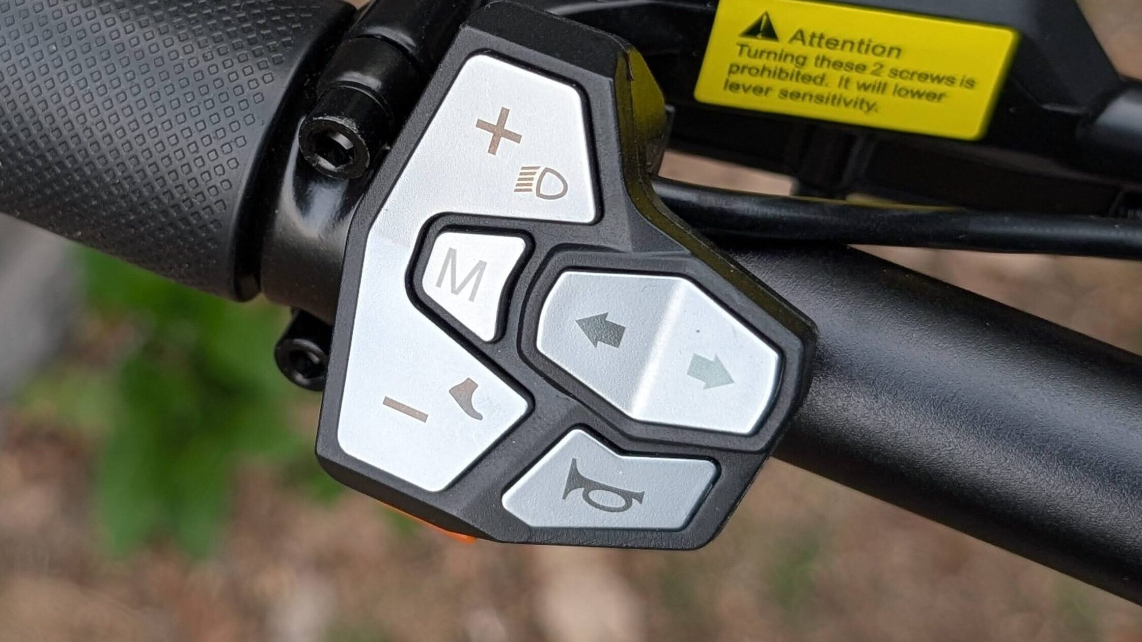 Heybike Alpha Control Panel