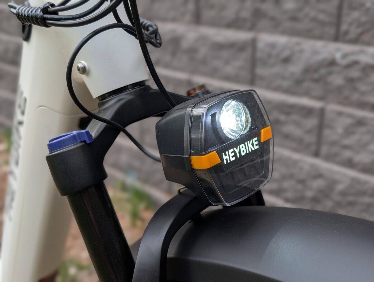 Headlight, Turn Signals, and Horn on the Heybike Alpha