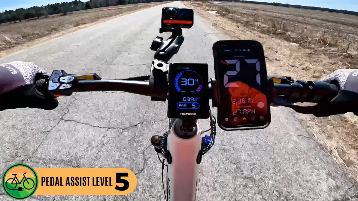 Top Speed on the Heybike Alpha