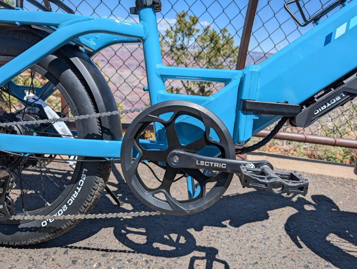 56T Chainring on the Lectric XP 4