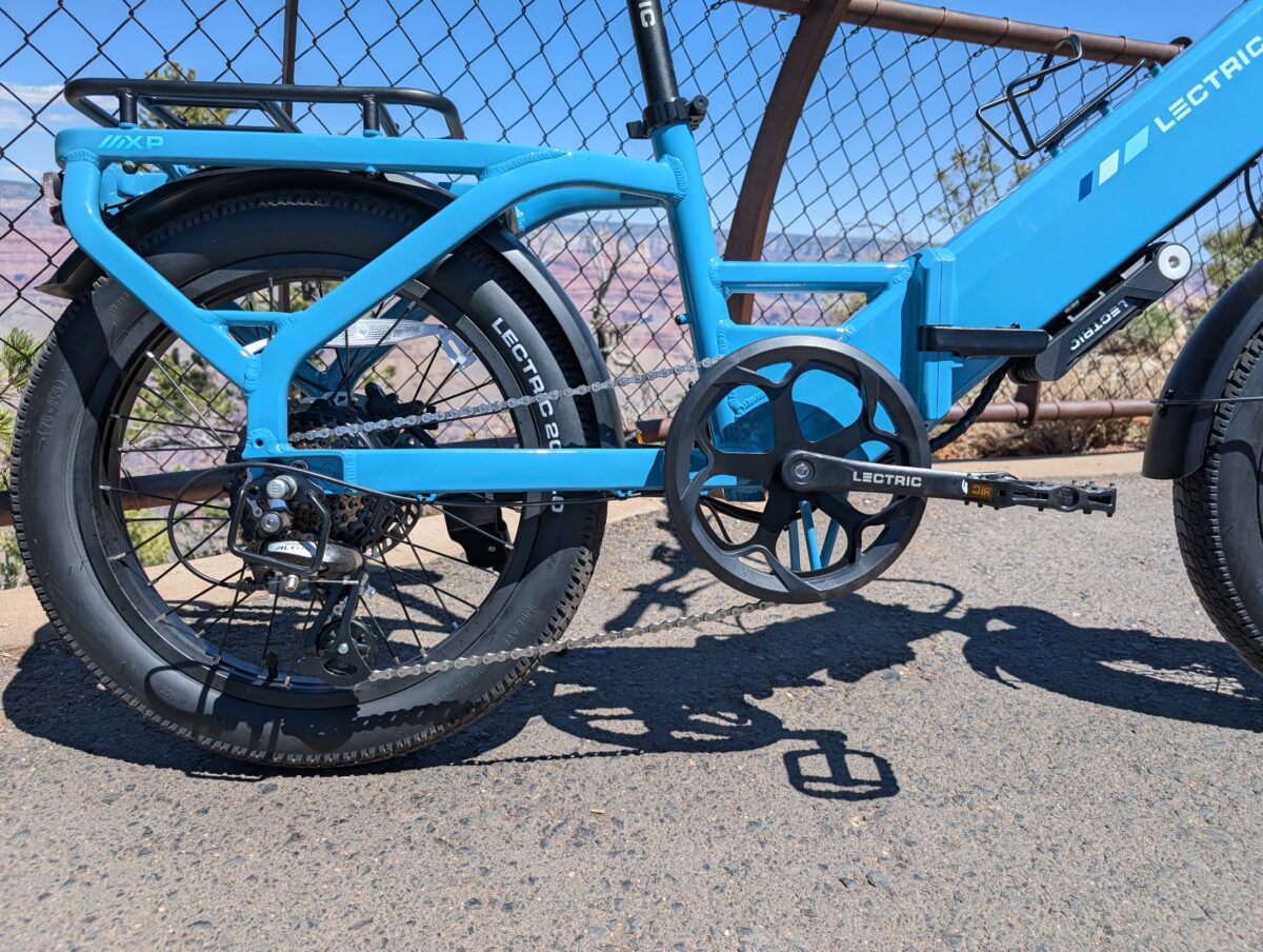 Shimano Altus Drivetrain on the Lectric XP 4