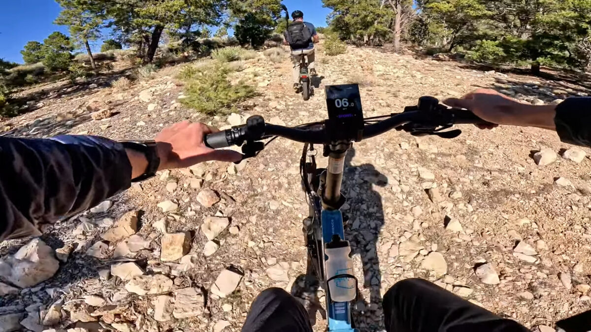 Ryan and Myles Trail Ride on the Lectric XP 4