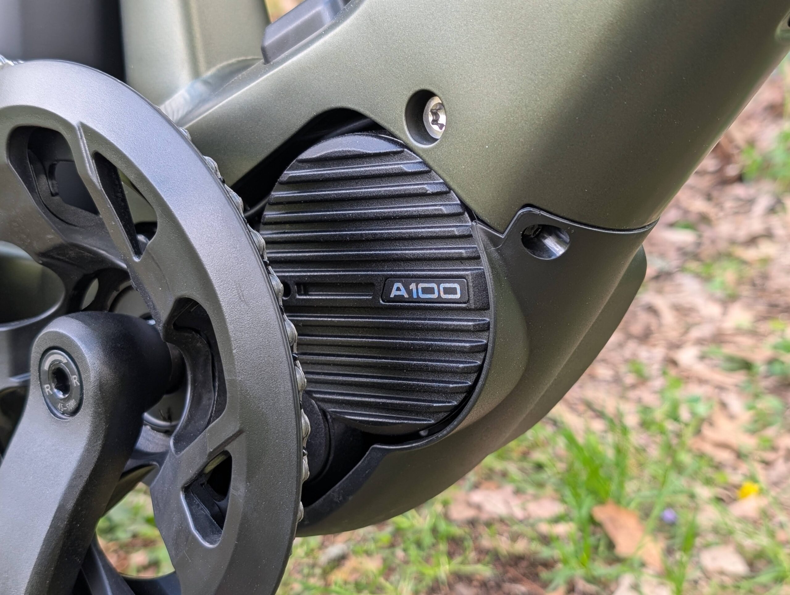 Aventons A100 Mid-Drive Motor on the Aventure M