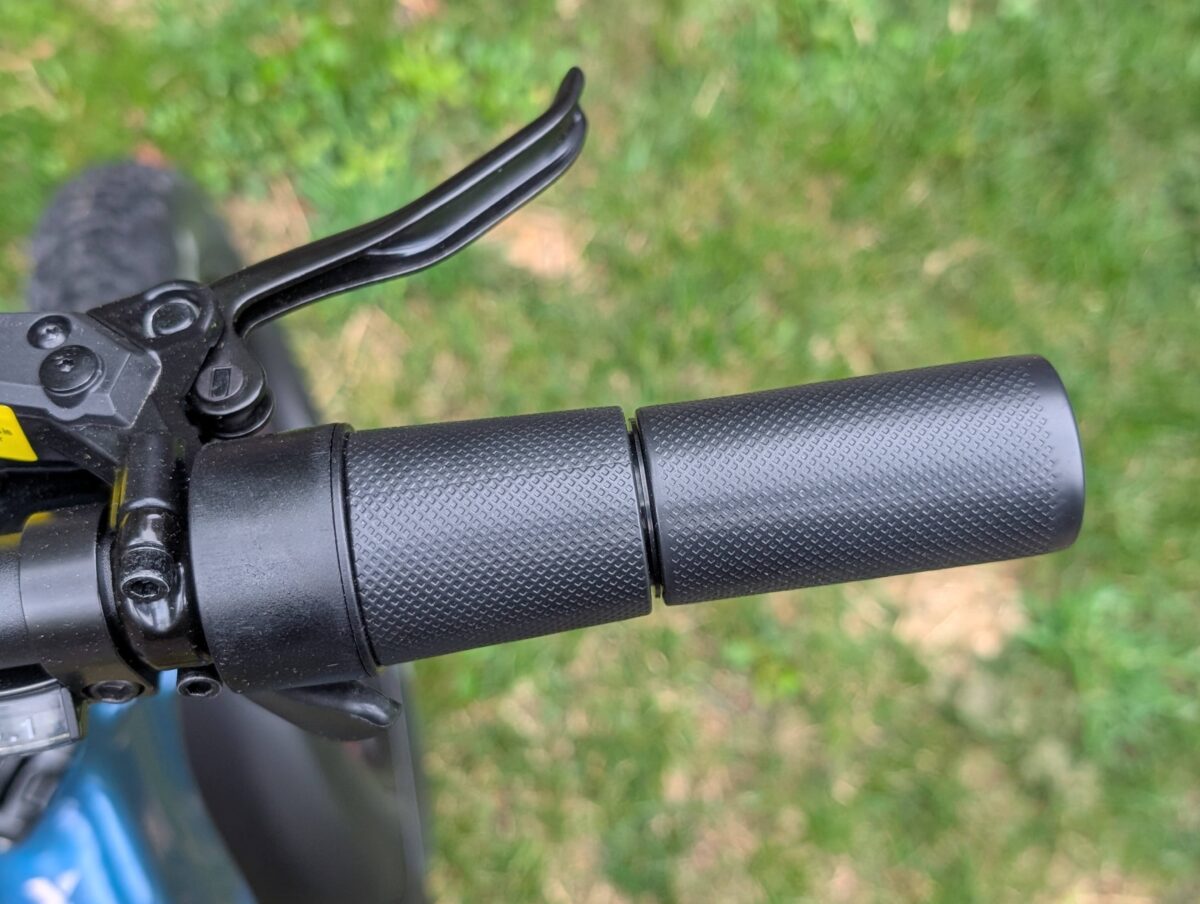 Right Side Twist Grip Throttle on the Heybike Ranger 3.0 Pro