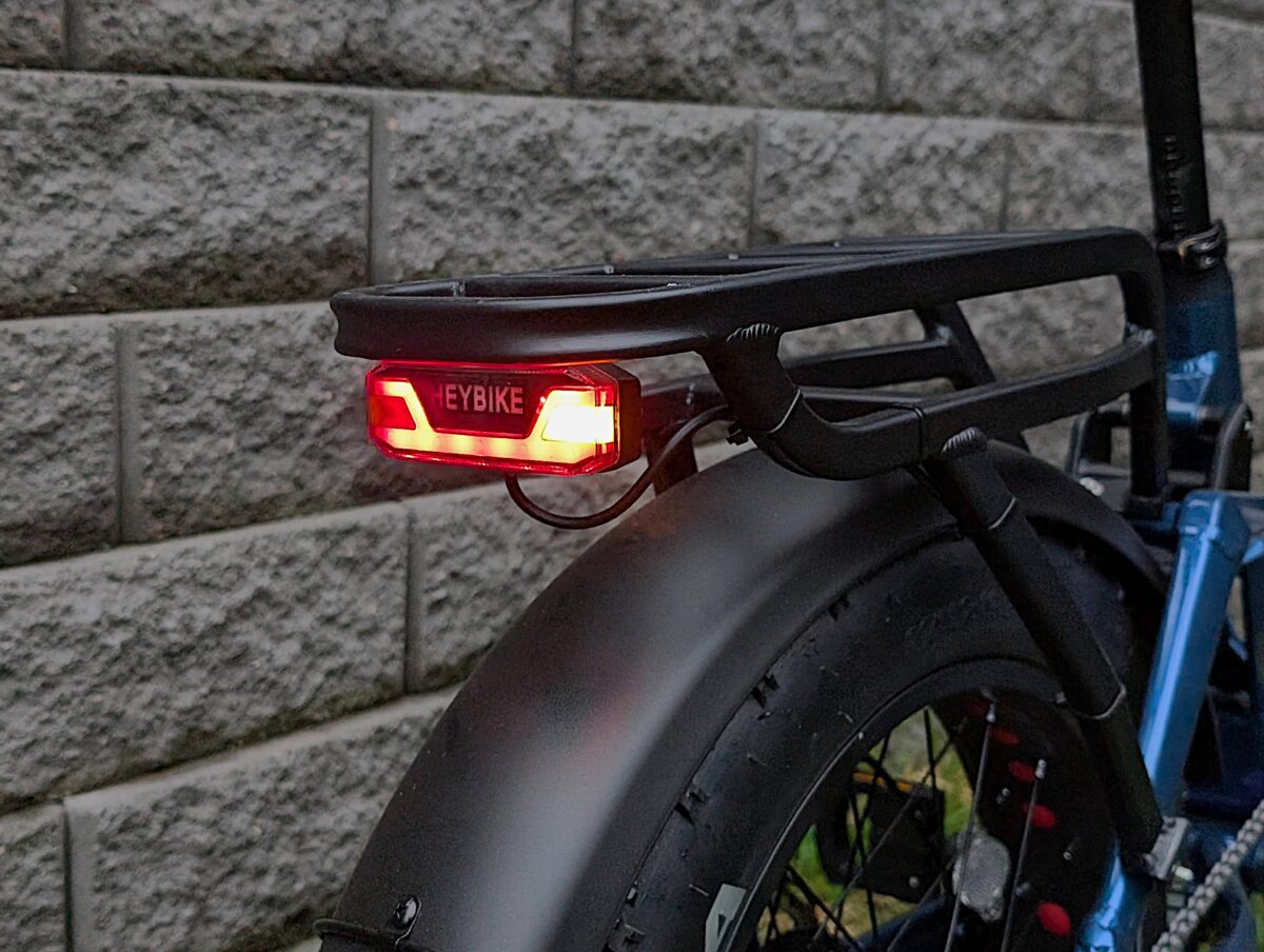Braking Taillight and Turn Signals on the Heybike Ranger 3.0 Pro