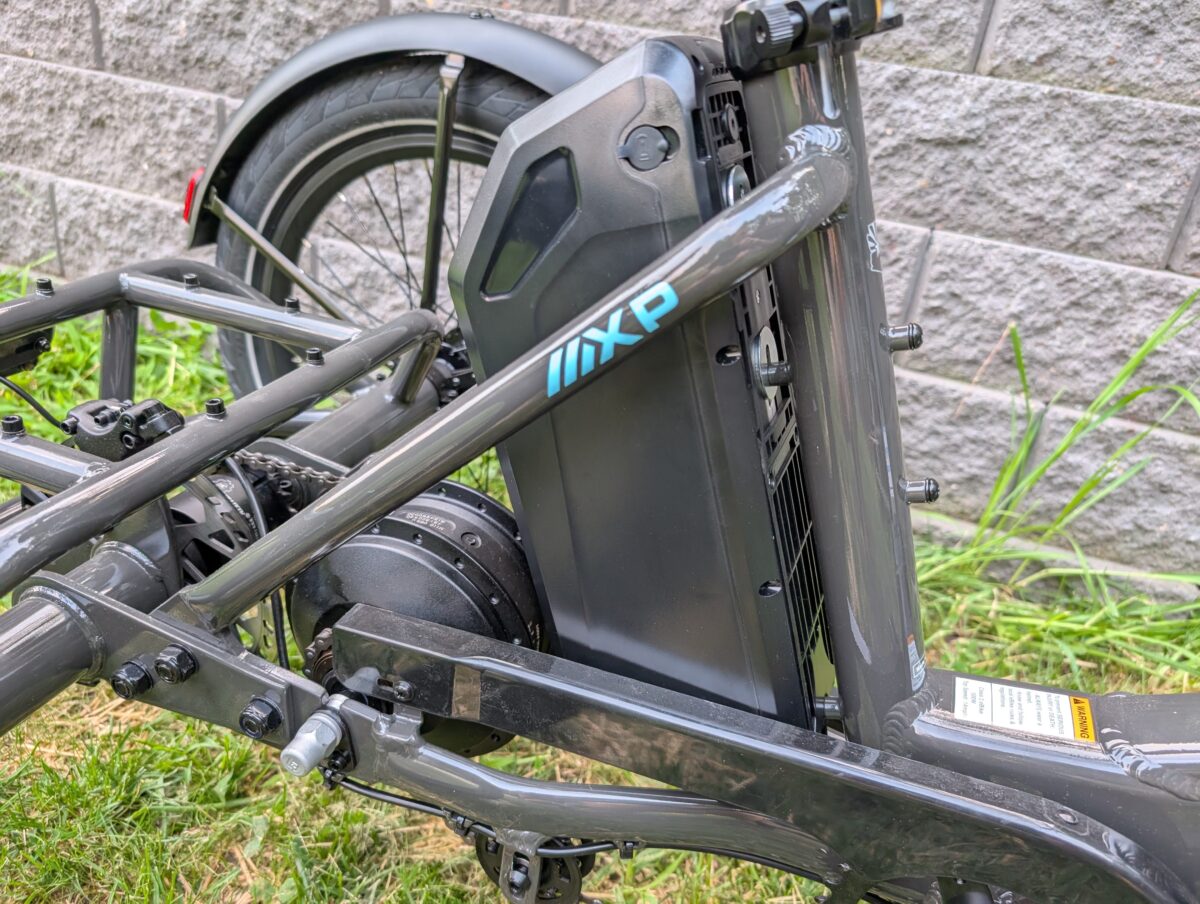 13Ah Battery on the Lectric XP Trike 2