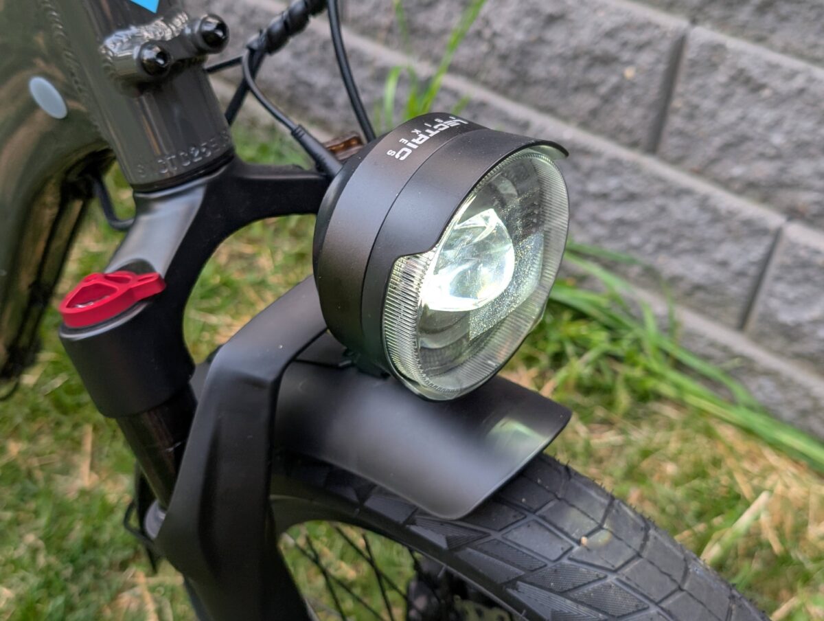 Lectric's Elite Headlight on the XP Trike 2