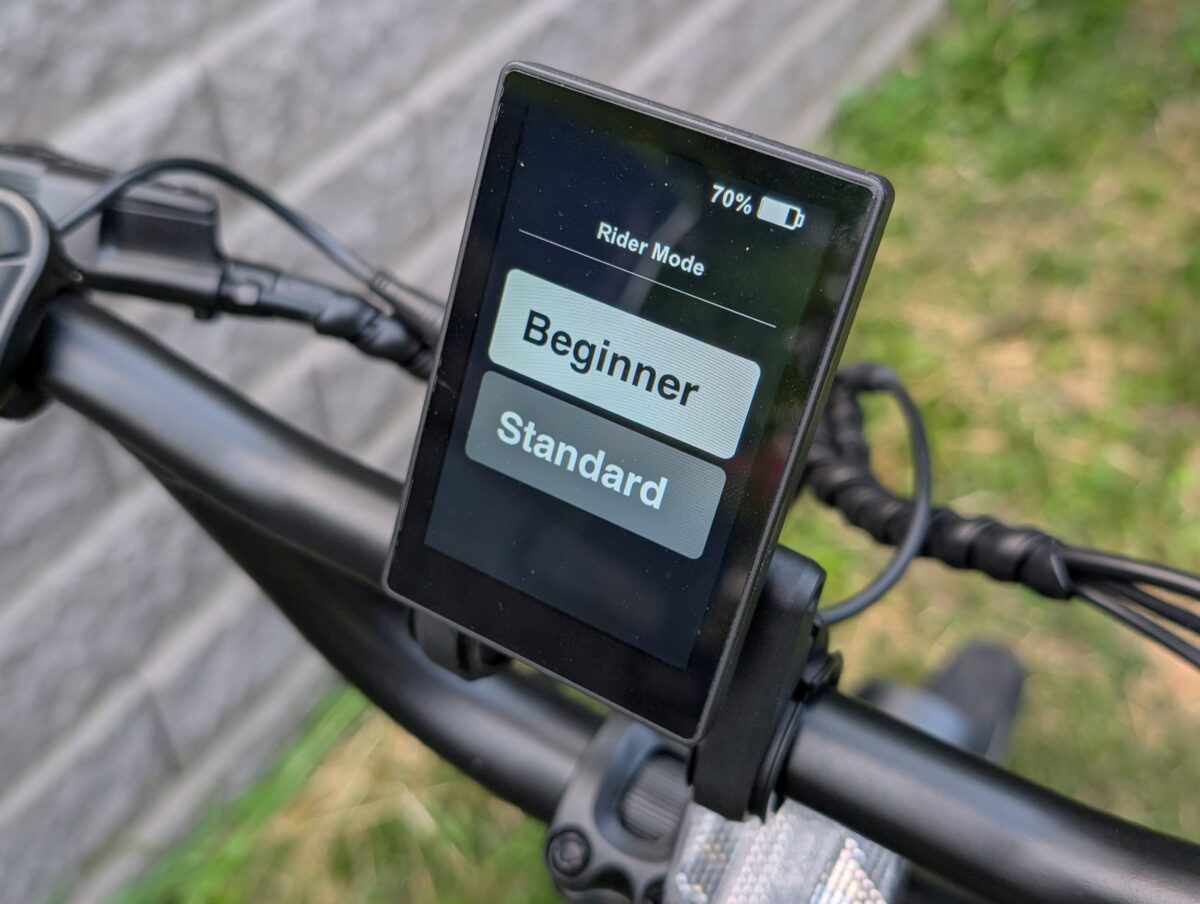 Beginner Mode on the Lectric XP Trike 2
