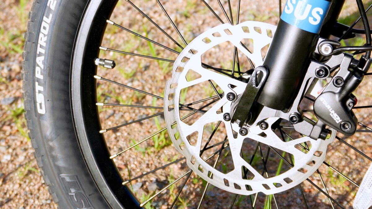 Star Union 2-piston Hydraulic Disc Brakes with 180mm Rotors Mooncool TK Pro