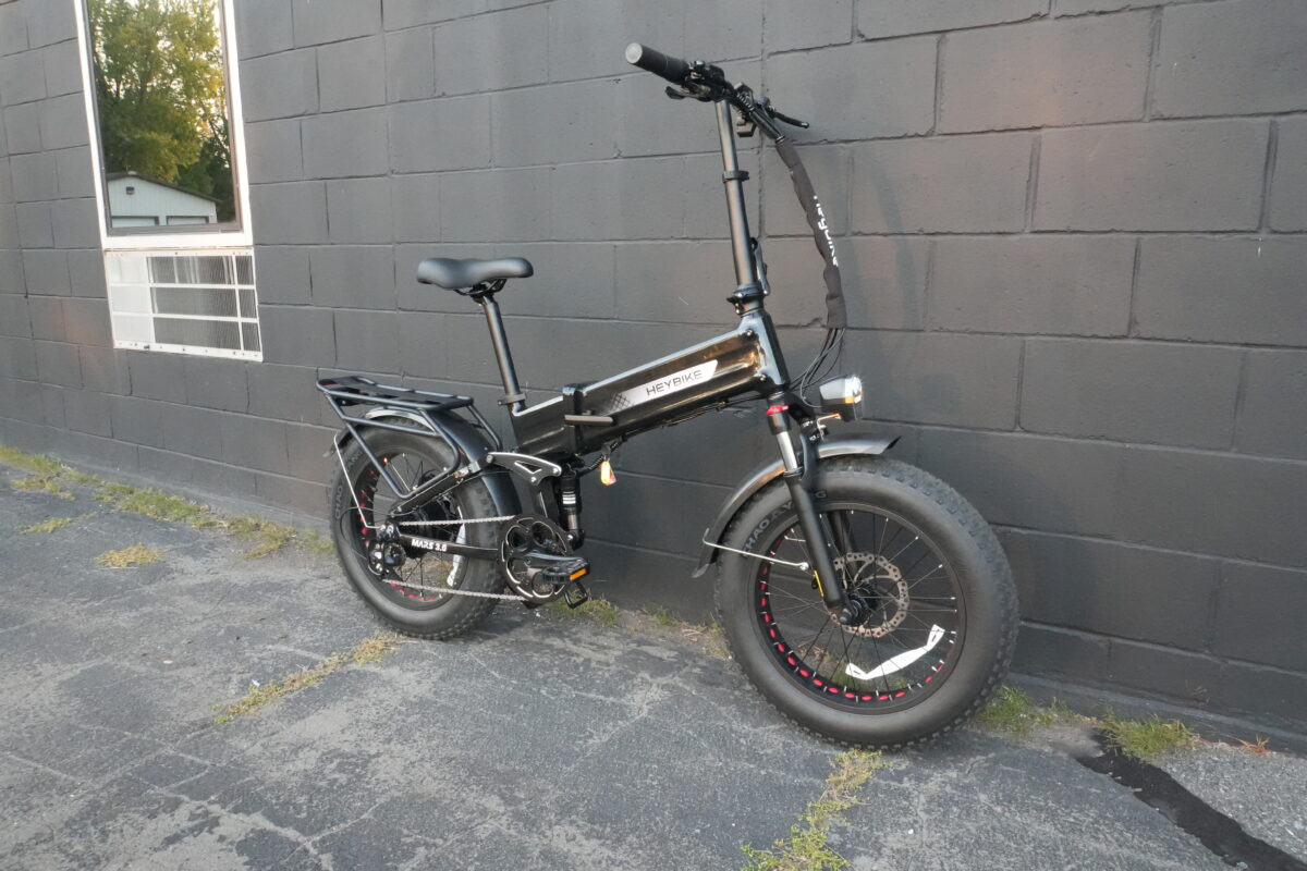 Front Angle View of the Heybike Mars 3.0