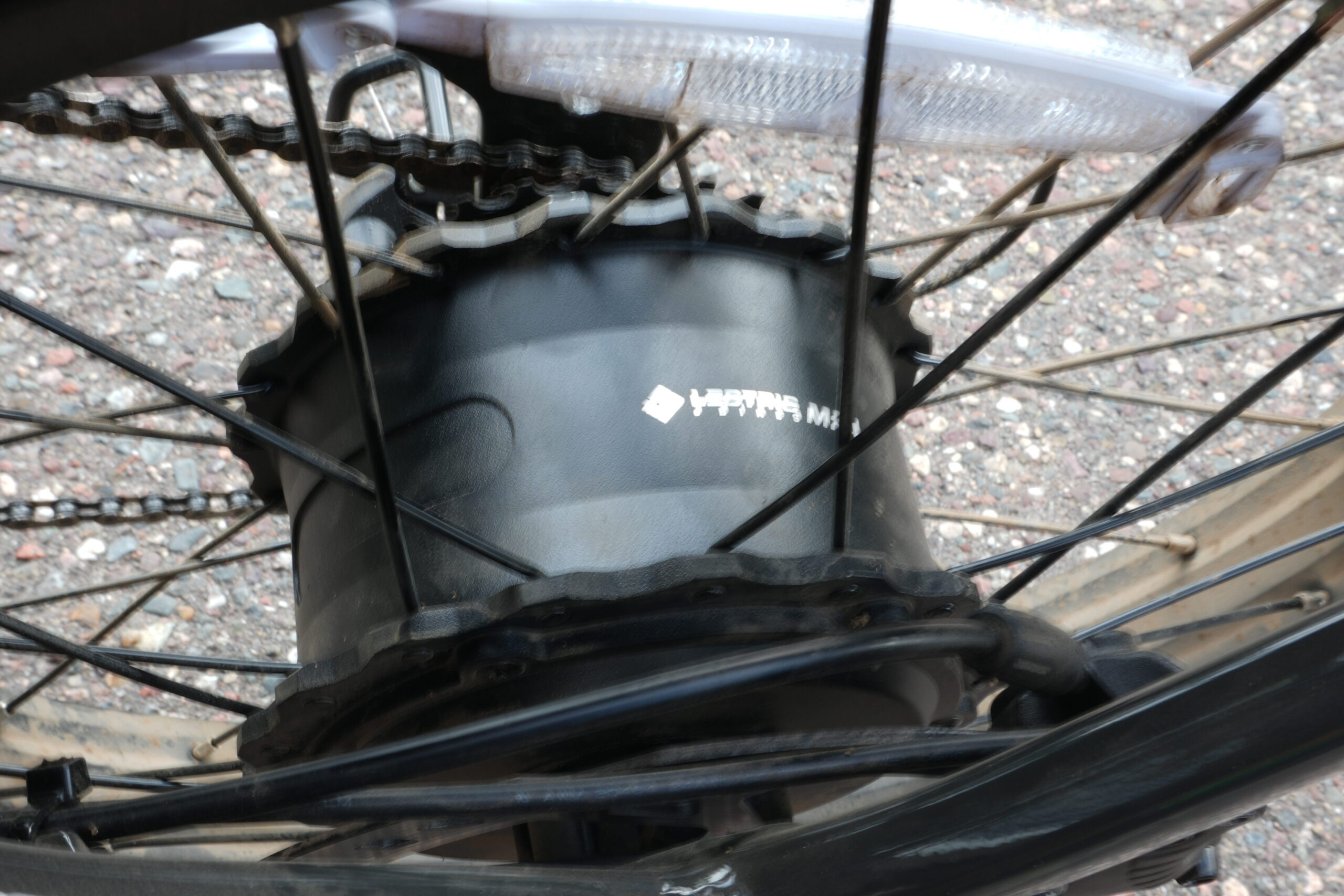 Lectric M24 Stealth Motor on the Lectric XP 4 500W