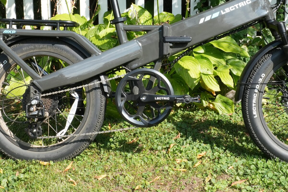 56T Chainring on the Lectric XP 4
