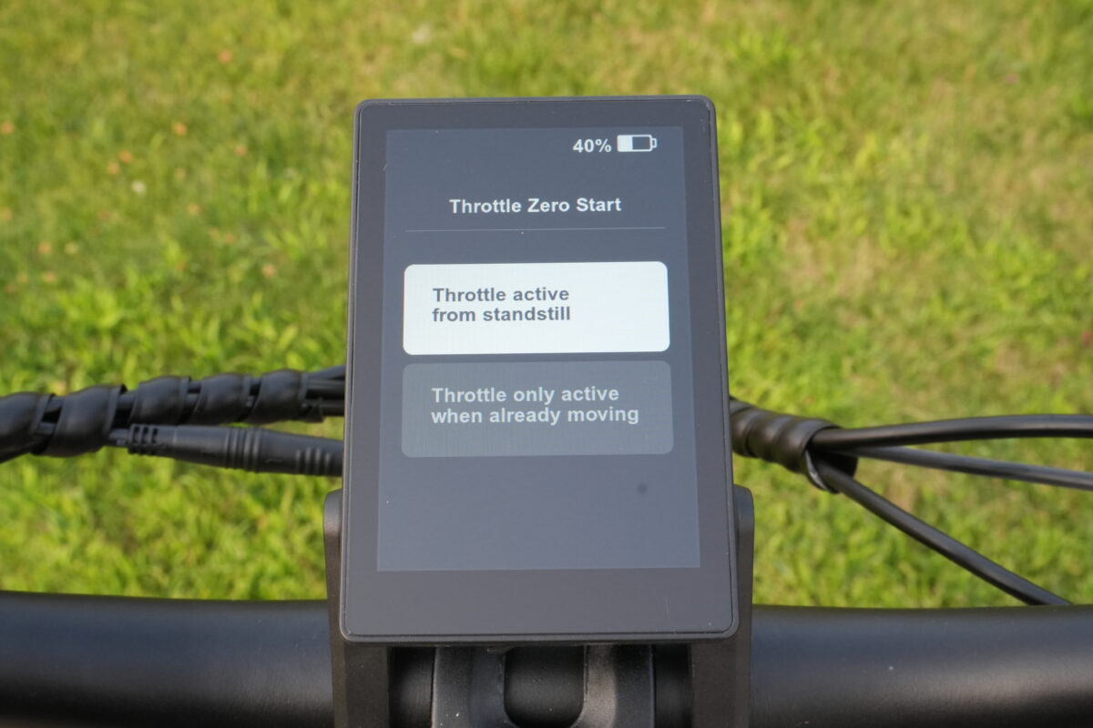 Throttle Zero Settings on the Lectric XP 4 500W
