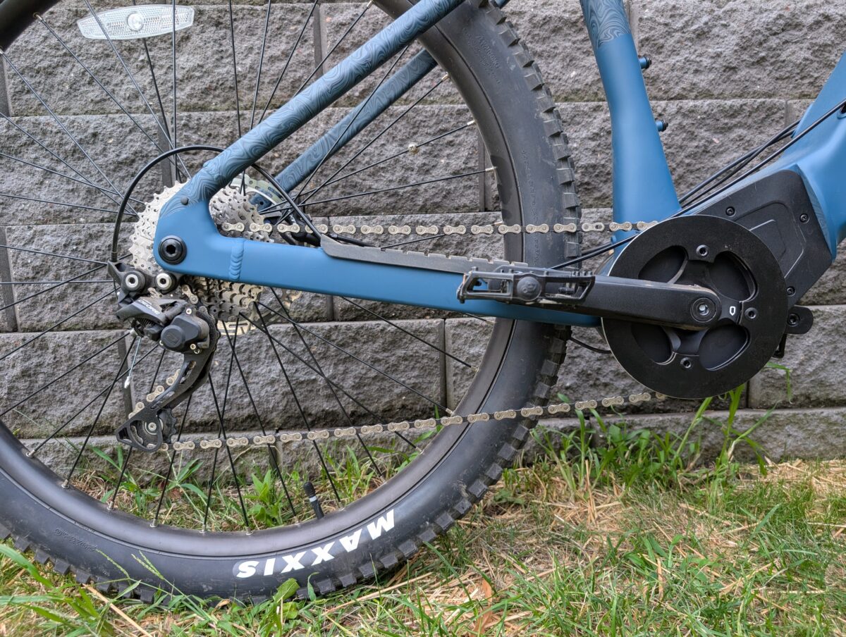 Shimano Deore 10-speed Drivetrain on the Ride1Up TrailRush