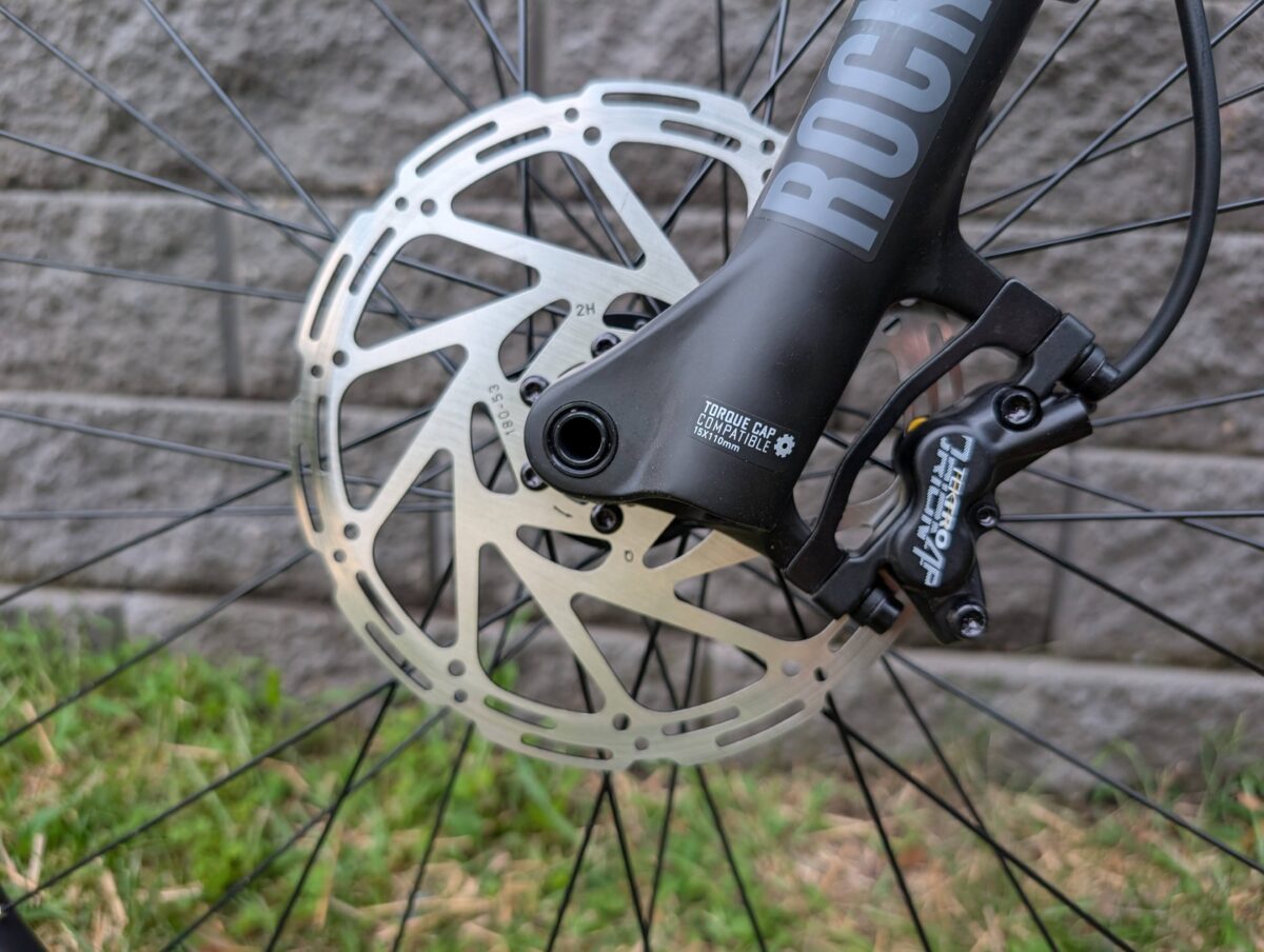 Tektro Orion Disc Brakes on the Ride1Up TrailRush
