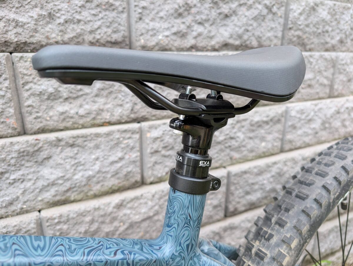 Dropper Seatpost on the Ride1Up TrailRush