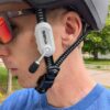 Ryan using the Sena BiKom 20