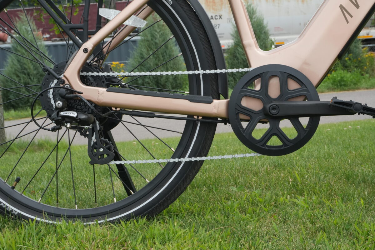 Aventon Level 3 vs Lectric XPress: Level 3 Drivetrain