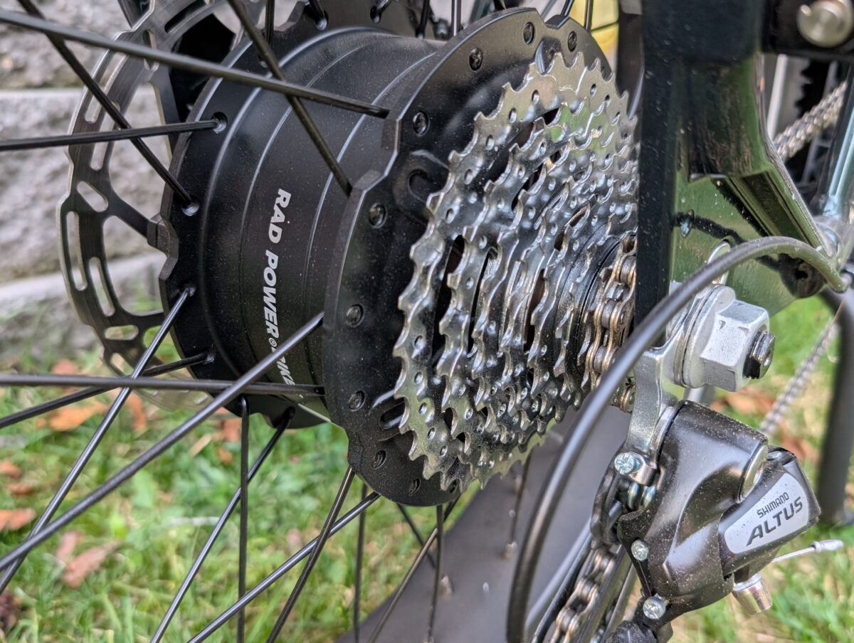 Rear Hub 750W Motor 90Nm Torque Rad Power Bike RadRunner Max Review