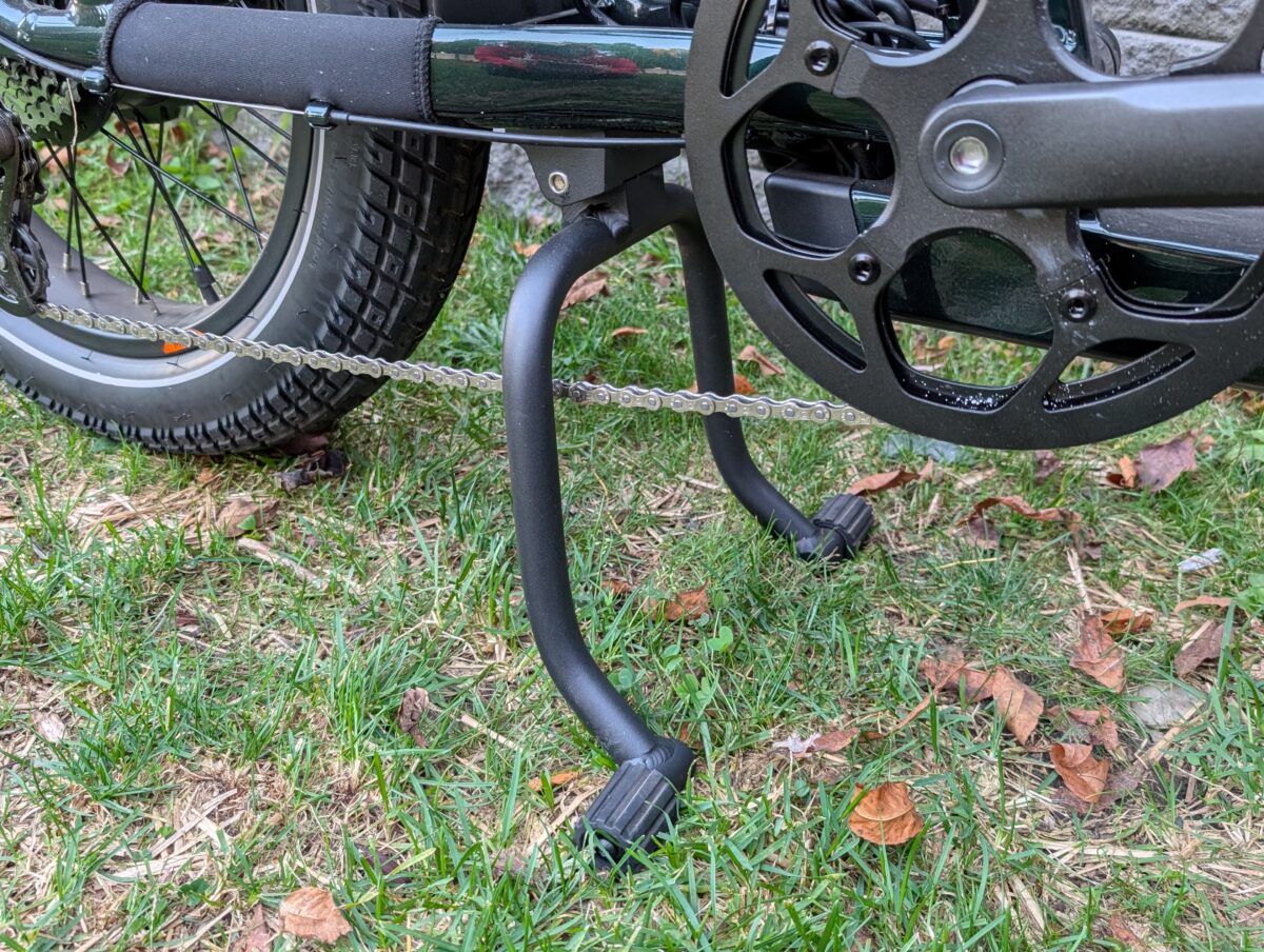 Dual Leg Kickstand on the RadRunner Max