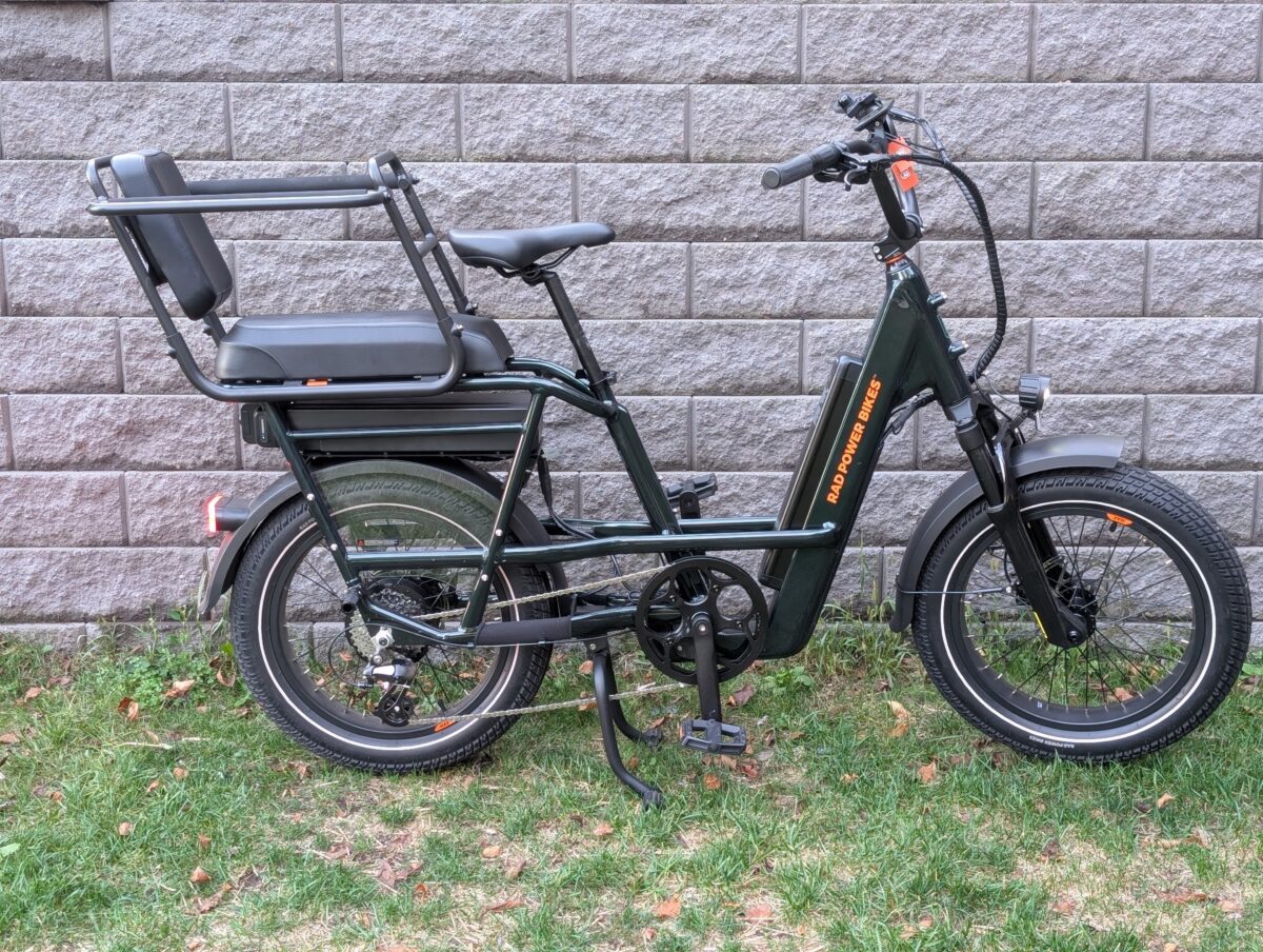 Profile view of the RadRunner Max
