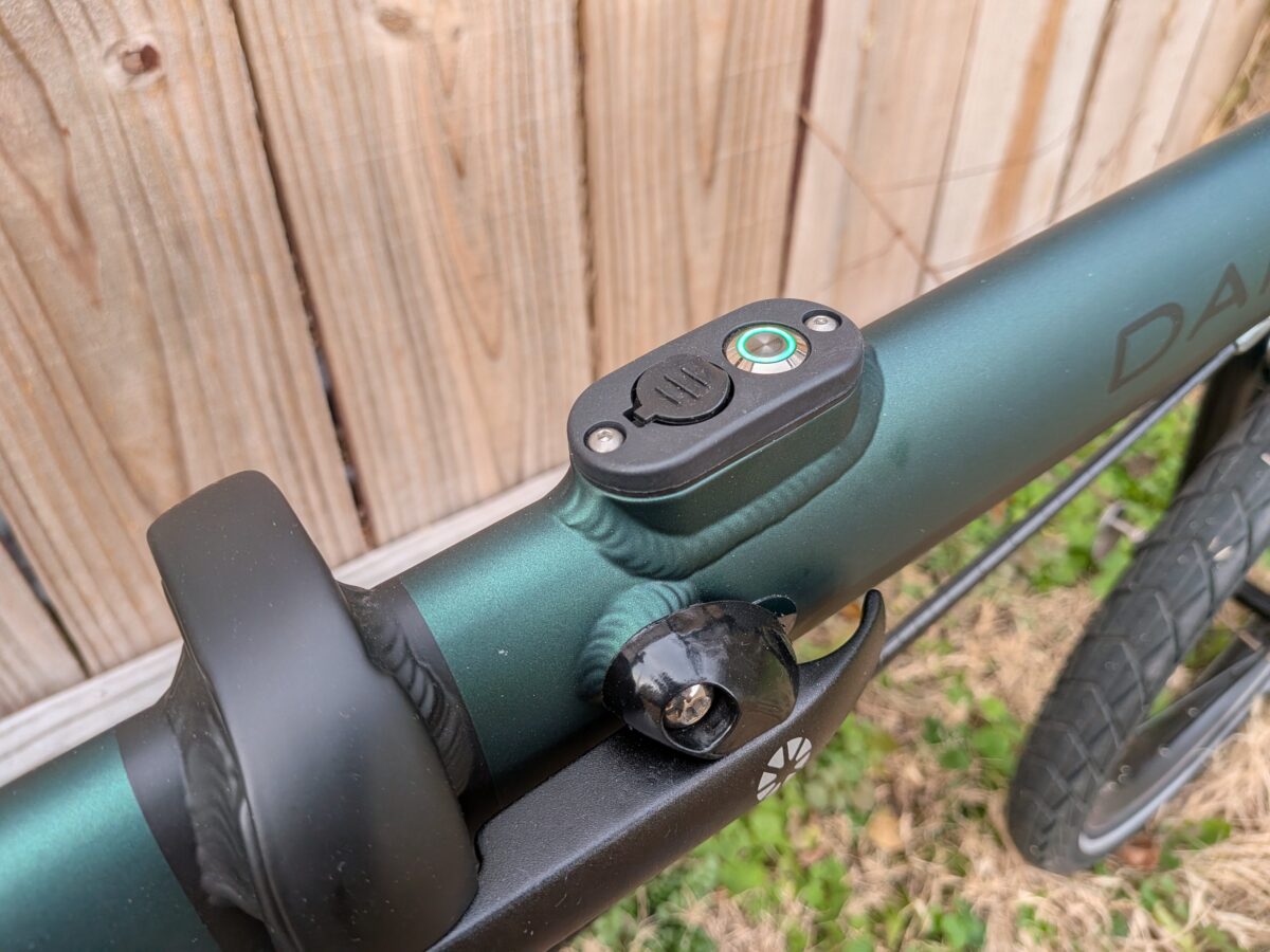 Dahon K-Feather Power Button and Charging Port