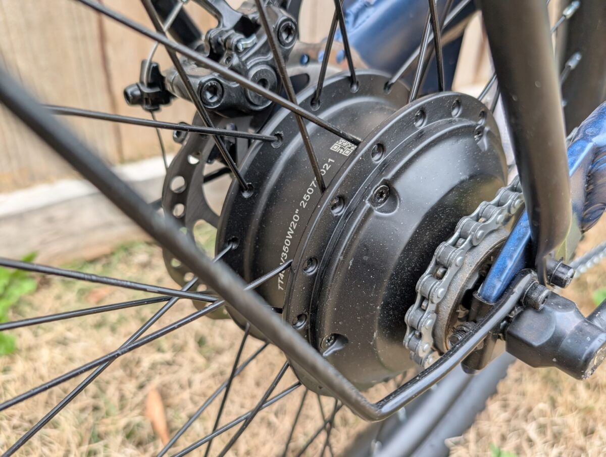 GOTRAX eFold Review 350W Hub Motor