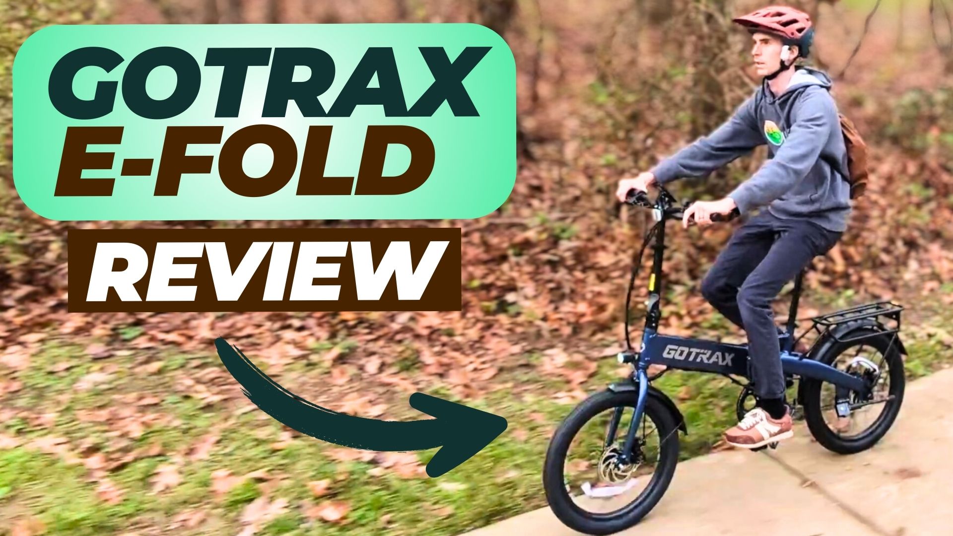 GOTRAX eFold budget folding electric bike