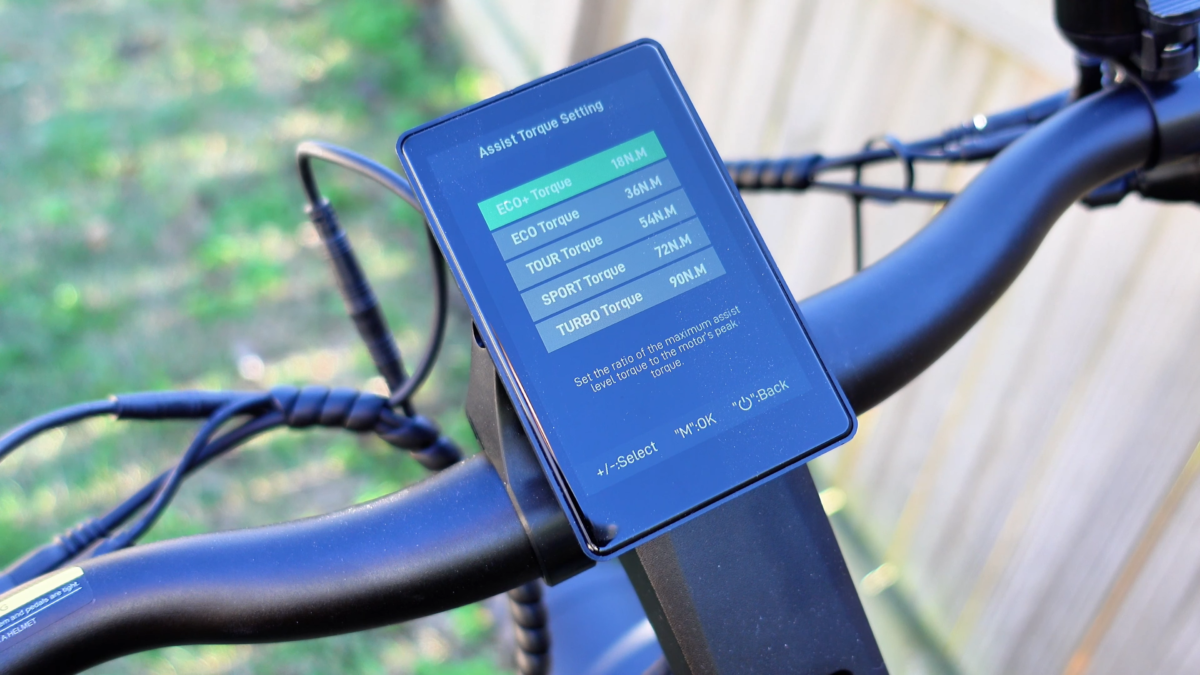 Assist Torque Settings on the Himiway D5 2.0
