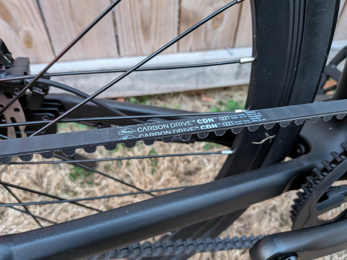Gates Carbon Belt Drive on the Aventon Soltera 3 ADV